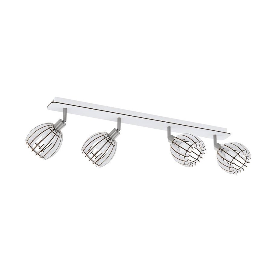 Lampen - EGLO COSSANO SPOT 4L WEISS - 98164