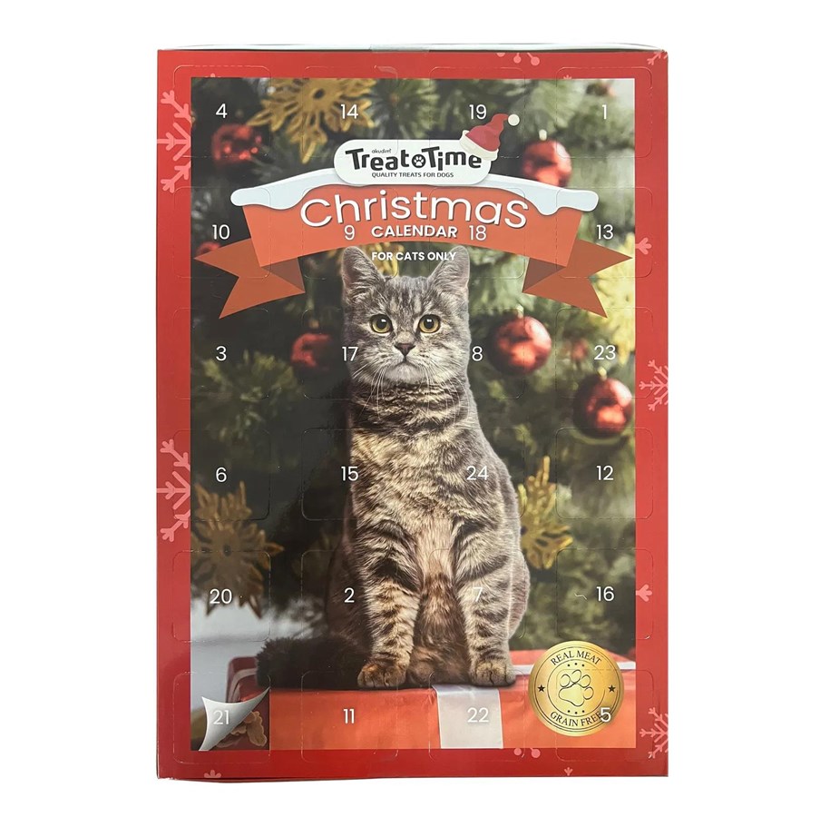 Katzen - Treat Time Weihnachts-Adventskalender für Katzen - 50999