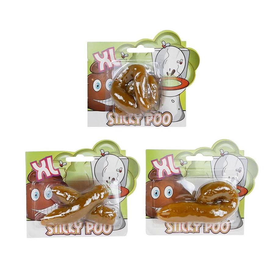 Kleine Mitbringsel für Kinder - Pocket Money Sticky Fake Poo 10cm -  asstored - 620874