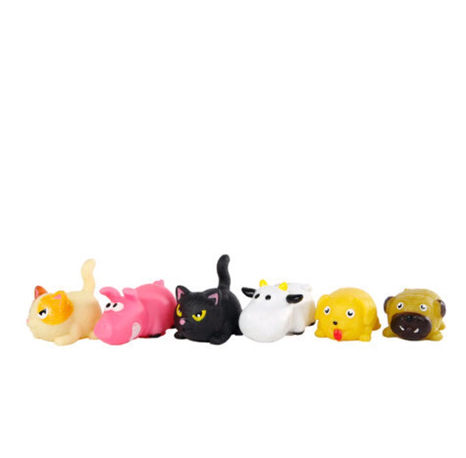 Kleine Mitbringsel für Kinder - Pocket Money Shaking animals With Drawstring 6cm - assorted - 621402