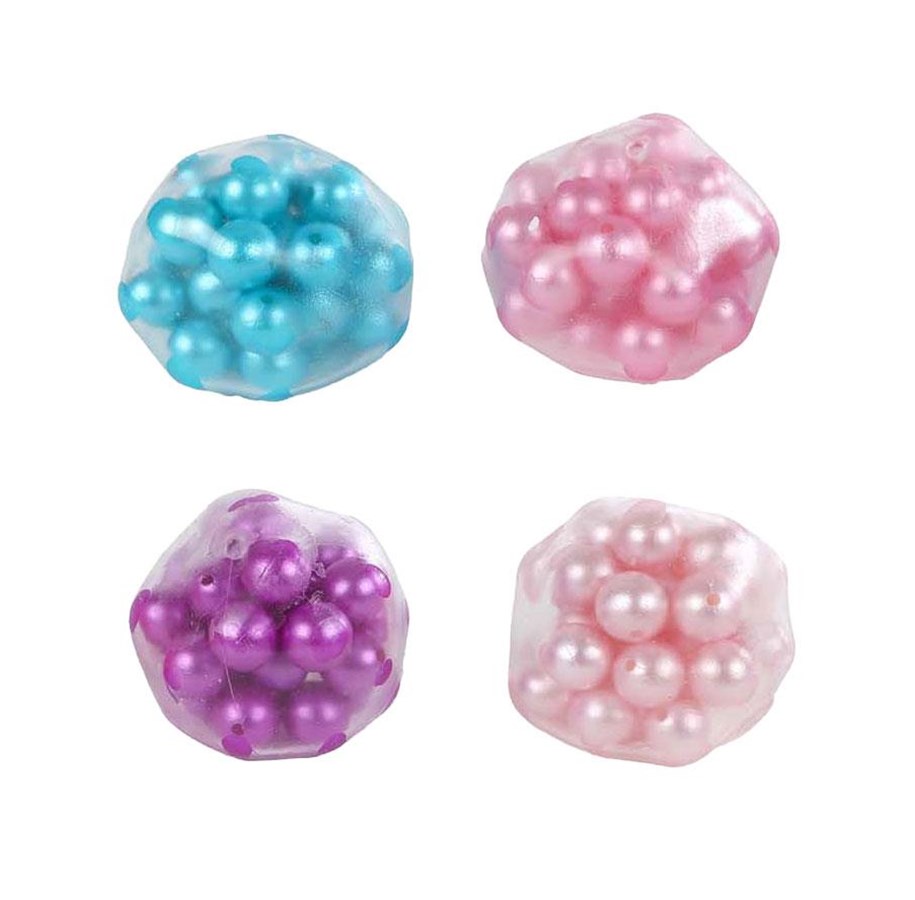 Kleine Mitbringsel für Kinder - Pocket Money Crackling beads ball 5cm - assorted - 621907
