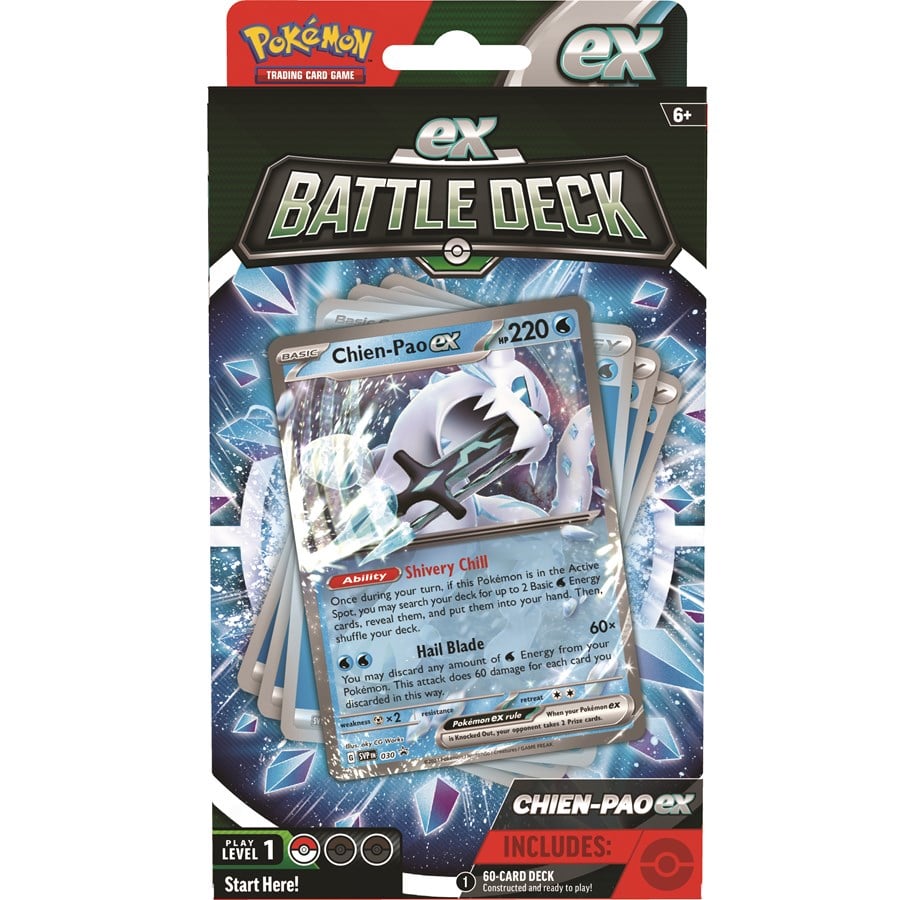 Pokemon - Pokemon TCG ex Battle Deck Chien-Pao ex/Tinkaton ex - assorted - POK85240