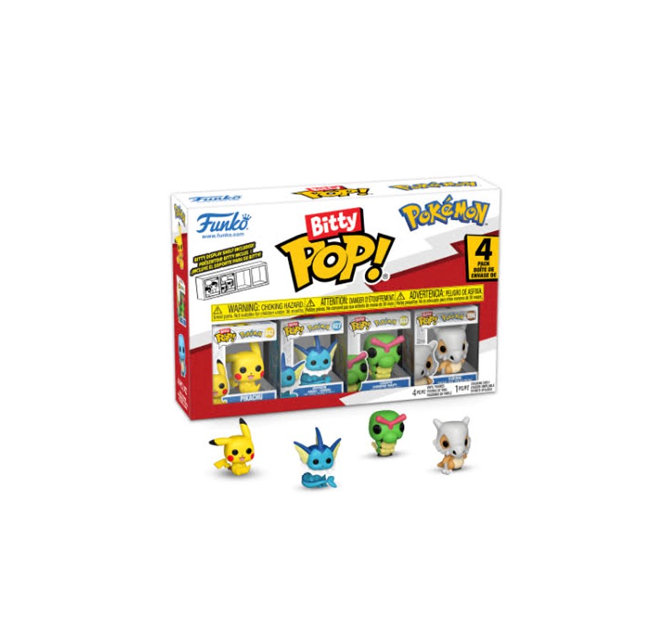 Merchandise - Funko! - Bitty POP 4PK Pokemon Pikachu - Figur - 81132