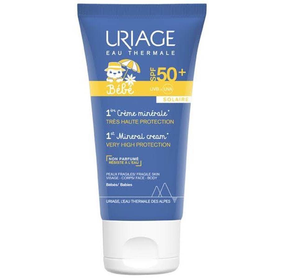 Körperpflege - Uriage SPF 50+ Baby 1st Mineral Cream 50 ml - 3661434005725