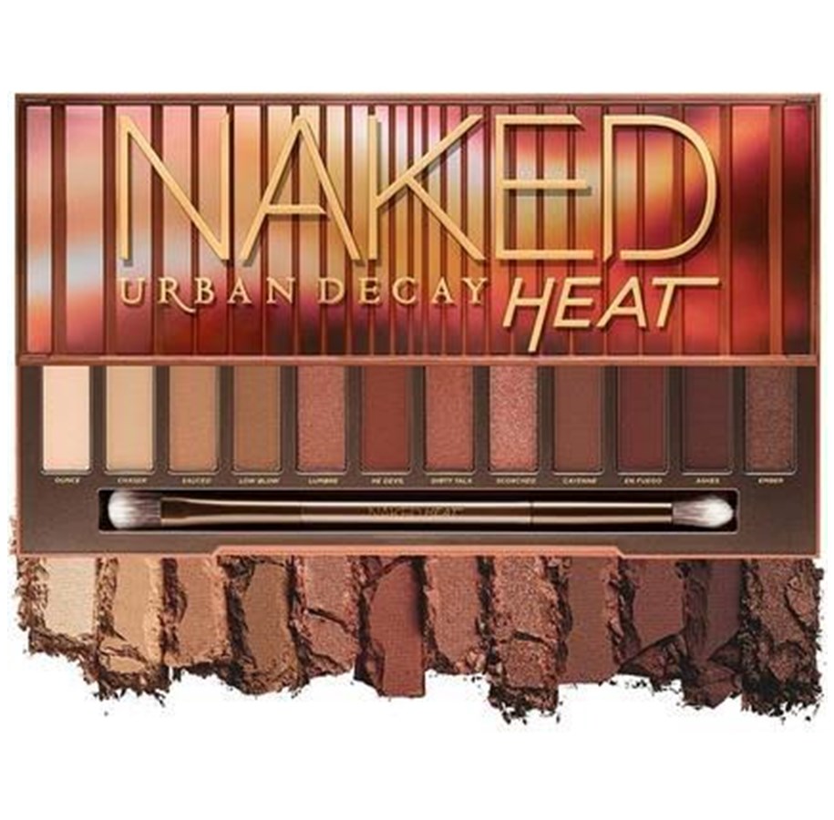 Make-Up - Urban Decay Naked Heat Eyeshadow Palette 15.6 g.- 12 Shades - 3605971553936