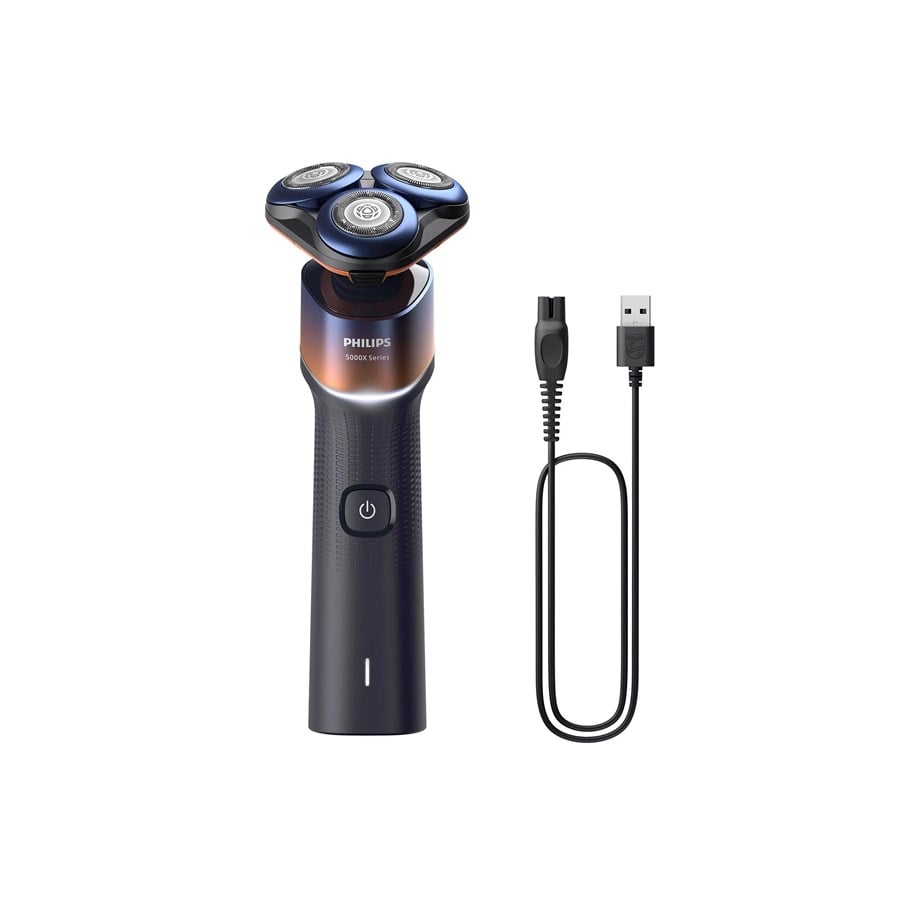 Rasierapparate - Philips Rasierapparate 5000X Series X5012 - shaver - adriatic chrome/warm orange - X5012/00