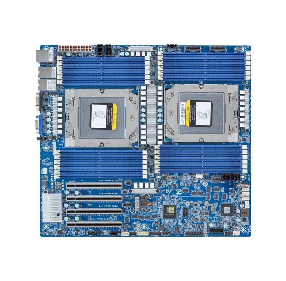 Mainboard - GIGABYTE MZ73-LM1 - 1.X - motherboard - extended ATX - LGA6096 Socket Mainboard - LGA6096 Socket - DDR5 RAM - Extended ATX - MZ73-LM1