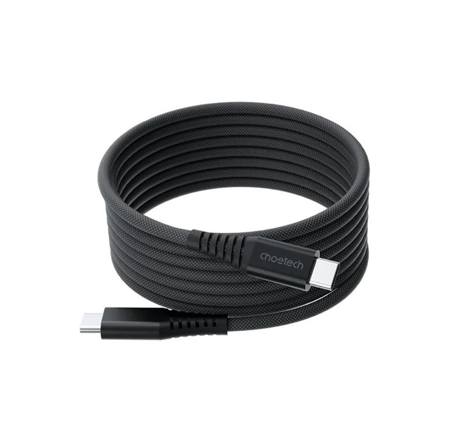 USB Kabel - Choetech XCC-1051 magnetic USB-C / USB-C PD 3.1 cable 240W 1.8m - black - XCC-1051