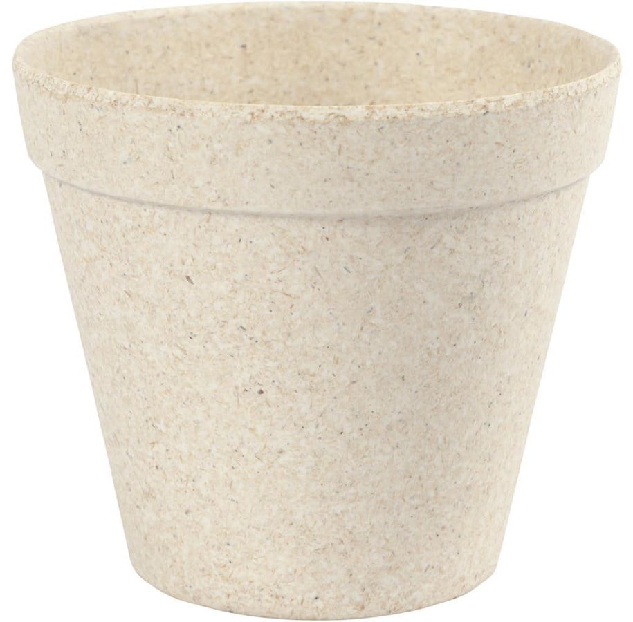Kunst & Handwerk Ausstattung - Creativ Company - Flower pot Bamboo fibers 10x11cm - 56861