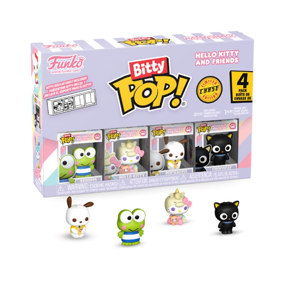 Merchandise - Funko! - Bitty POP 4PK Sanrio Keroppi - Figur - 85714