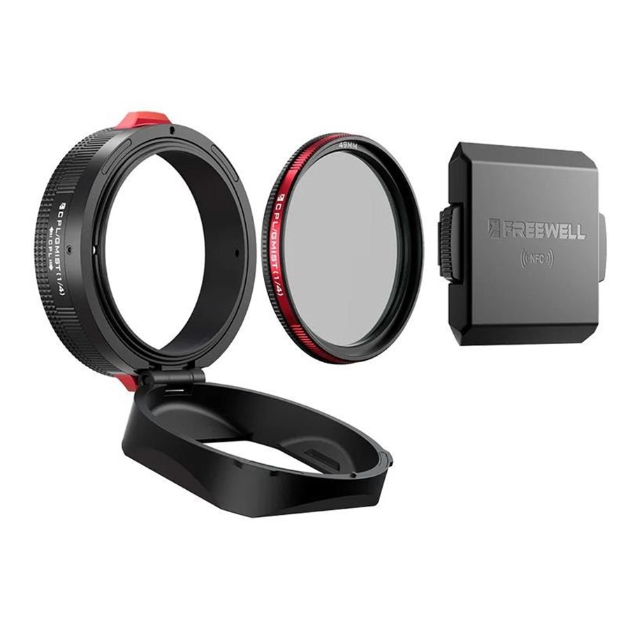 Foto & Video Zubehör - Freewell Real Lens Hood for GFX100RF - Black - FW-GFX100RF-RLH-B