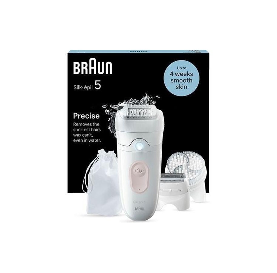 Epilierer - Braun Epilierer Silk-épil 5 5-060 epilator Wet & Dry - 7500435225014