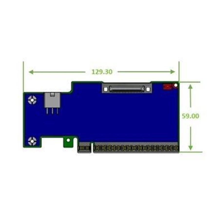 Netzwerkadapter (Netzkarte, Druckserver, u.s.w.) - Mellanox NVIDIA BlueField-3 - Auxiliary Kit - network adapter - PCIe 5.0 x16 - 930-9DAX5-0015-000