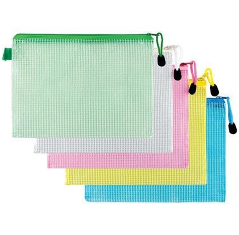 Hobby-Zubehör - CENTRUM Zipper bag 23*17cm. 0.25mm. ass. colors - 84573