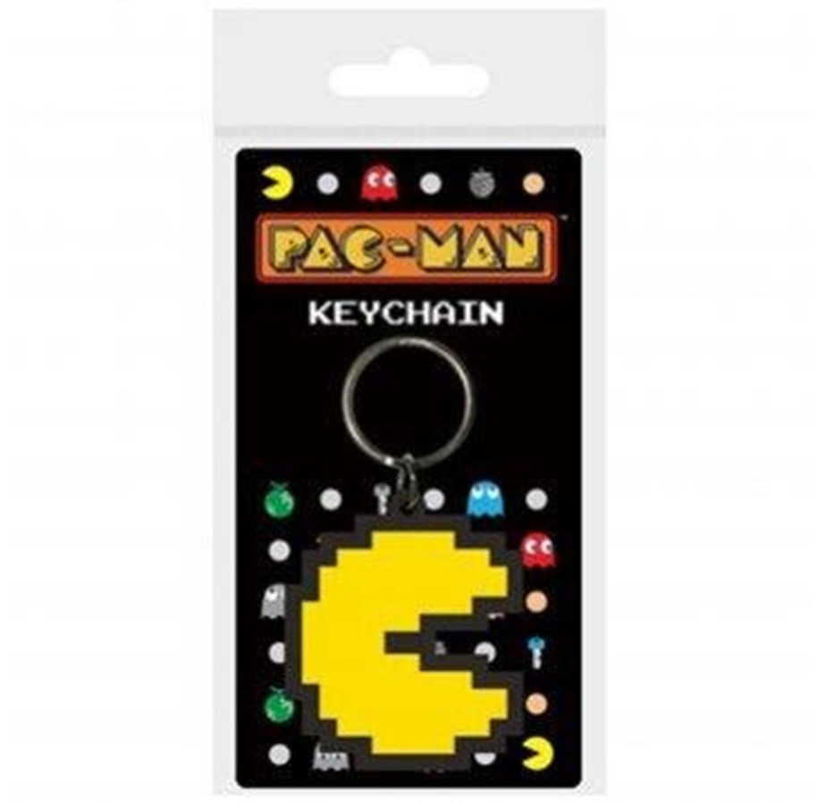 Merchandise - Innex - Pac-Man - Soft PVC Keychain - Pac-Man - Schlüsselanhänger - 638211688054