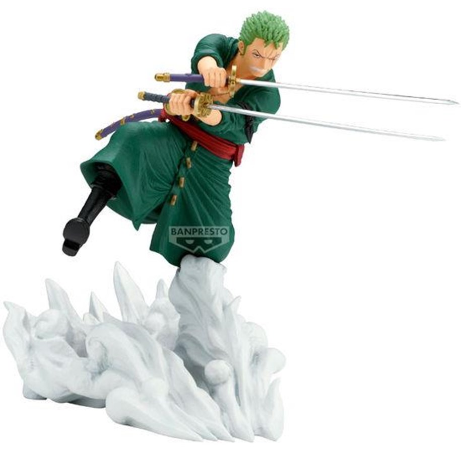 Merchandise - Banpresto - One Piece Roronoa Zoro Senkozekkei figure 15cm - Figur - BP29205P