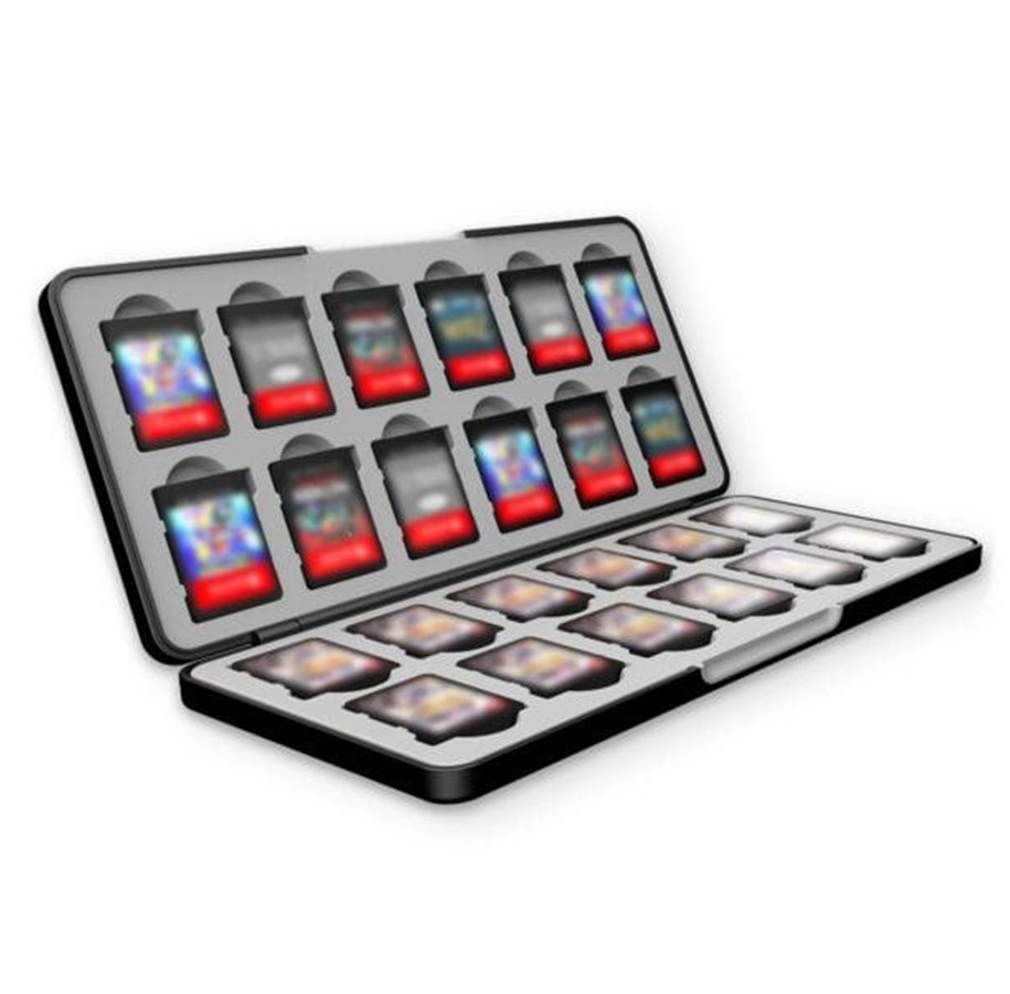 Gaming Zubehör - Trade Invaders 24-in-1 Game Card Case - Nintendo Switch 2 - 3701625913467