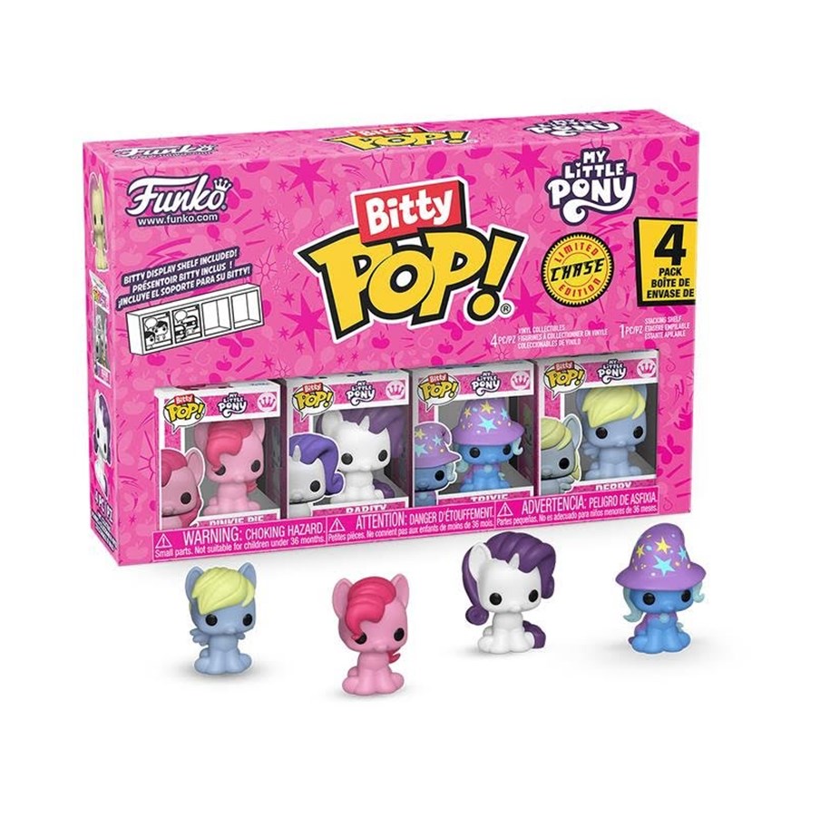 Merchandise - Funko! - Bitty POP 4PK MLP Pinkie Pie - Figur - 89581