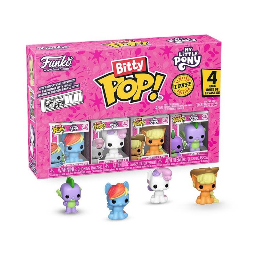 Merchandise - Funko! - Bitty POP 4PK MLP Rainbow Dash - Figur - 92501