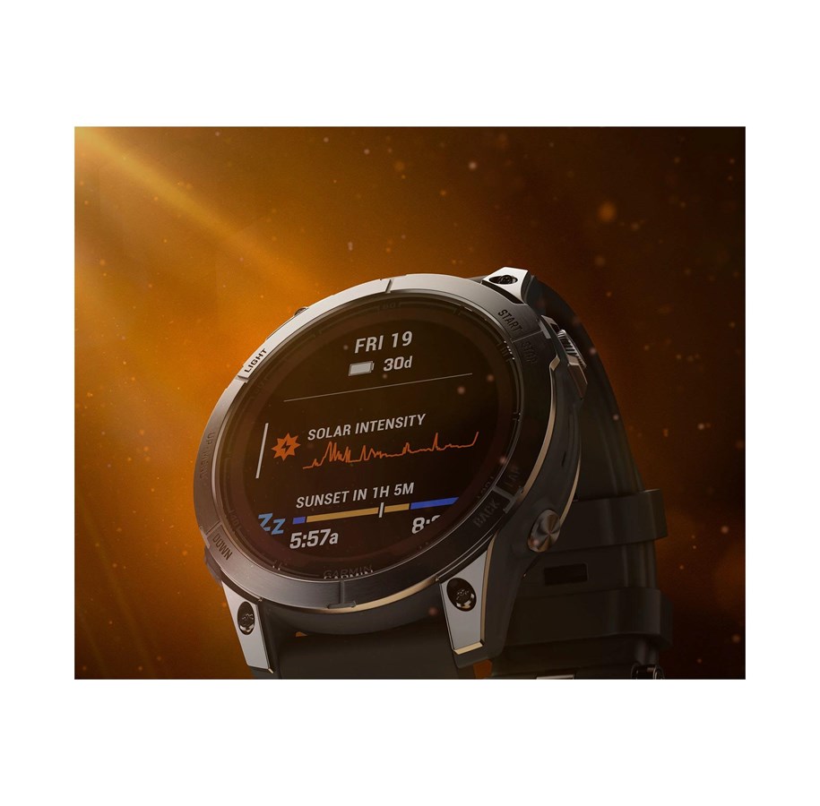 Smartwatches, Pulsuhren, Sportuhren & Schrittzähler - Garmin fēnix 7 Pro Sapphire Solar - 010-02777-11