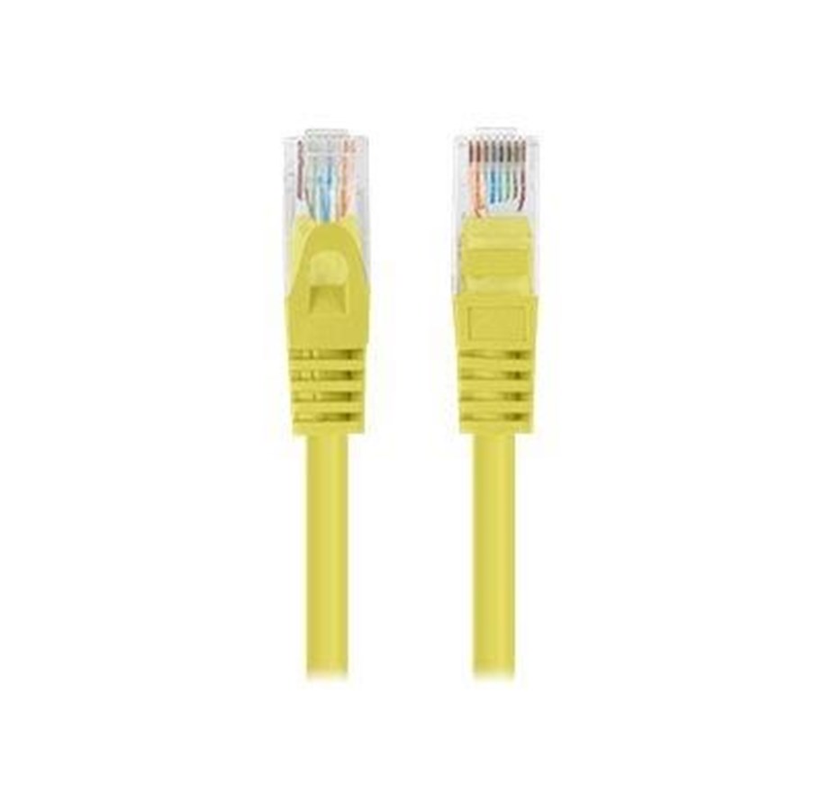Netzwerk - Kabel - Lanberg patch cable - 2 m - RAL 1016 - Gelb - 2m - PCU5-20CC-0200-Y