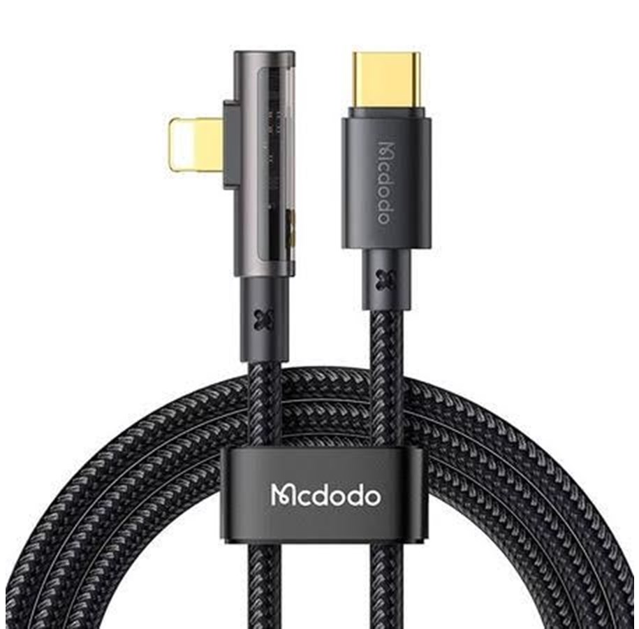 USB Kabel - Mcdodo CA-3390 USB-C to Lightning Angle Cable 36 W - CA-3390
