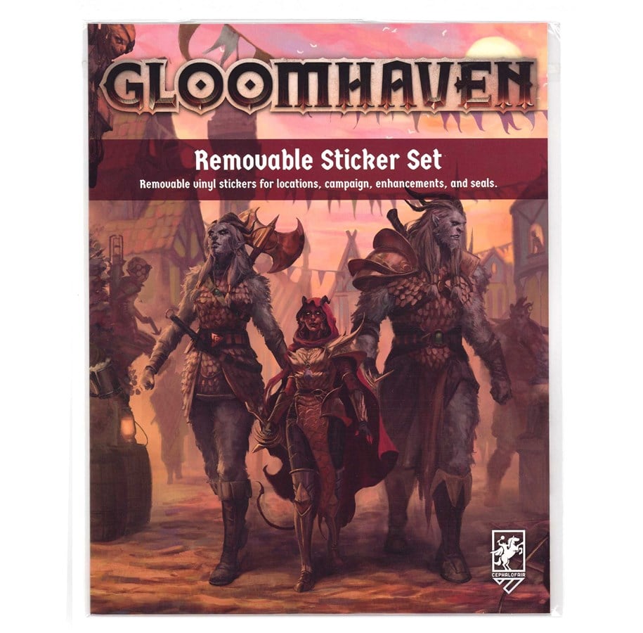 Brettspiele - Gloomhaven 2nd Edition Sticker Set - expansion (ENG) - CPH2003