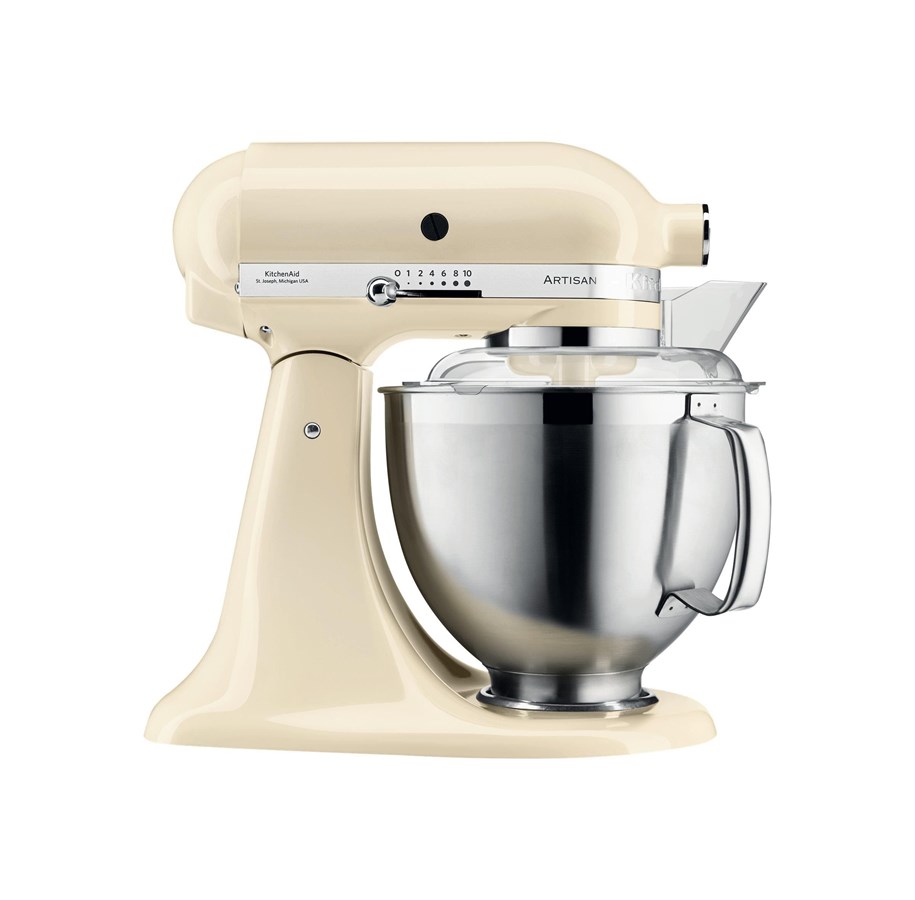 Küchenmaschinen - KitchenAid Küchenmaschine Artisan Premium 5KSM185PSEAC - kitchen machine - 300 W - cream - 5KSM185PSEAC