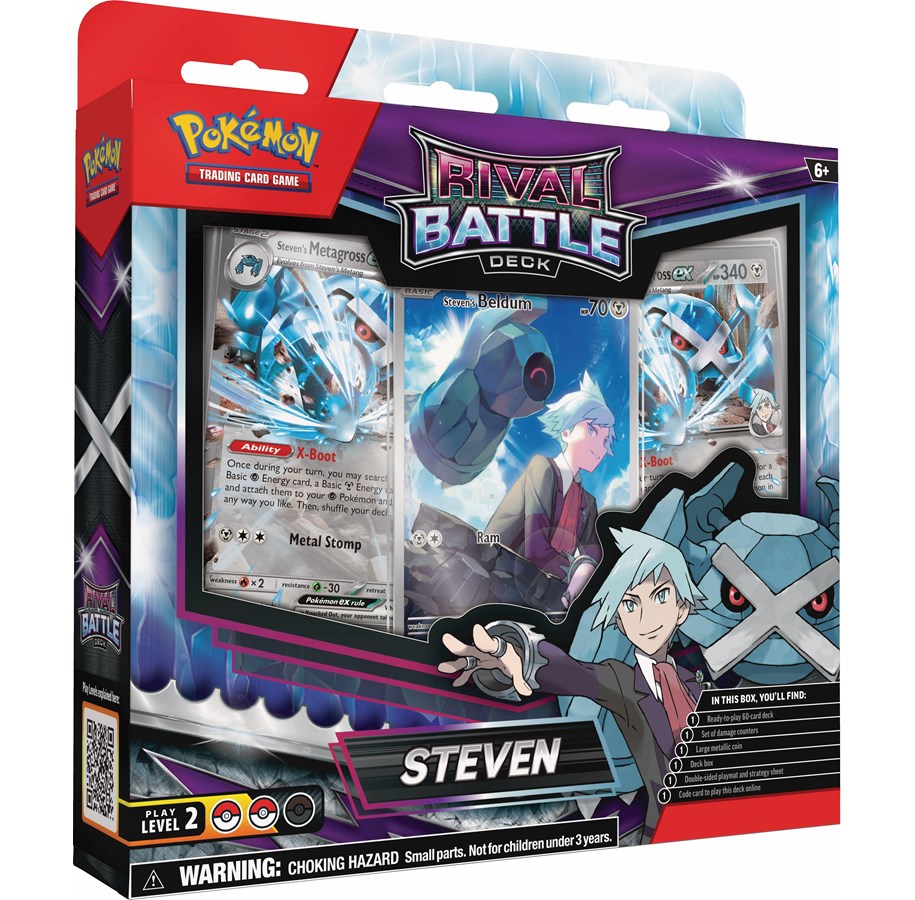 Pokemon - Pokemon TCG Battle of Rivals - Trainer Decks Steven/Marnie - assorted - POK10684
