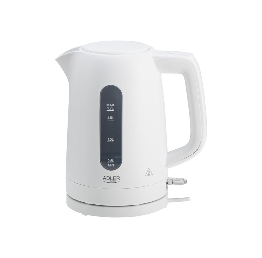 Wasserkocher - Adler Wasserkocher AD 1379 - kettle - white - Weiß - 2200 W - AD 1379w