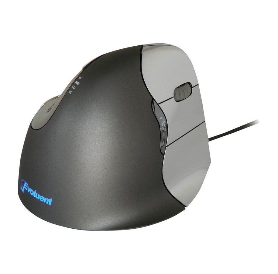 Maus - Evoluent VertikalMus 4 - Vertical mouse () - VM4R-W
