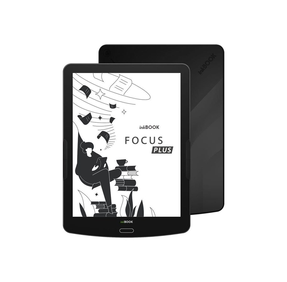 eBook Reader - inkBOOK Focus Plus - eBook reader -  OS - 32 GB - 7.8" - IB_FOCUS_PLUS_BK
