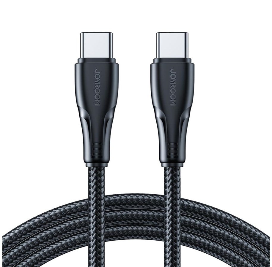 USB Kabel - Joyroom S-A11 Surpass cable 60W USB-C - USB-C 0.25m - black - S-A11 C-C 60W 0.25m black