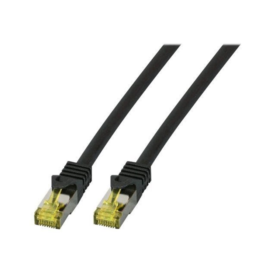 Netzwerk - Kabel - EFB NORDIC EFB-Elektronik patch cable - 15 cm - black - Schwarz - 0.1m - MK7001.0,15B