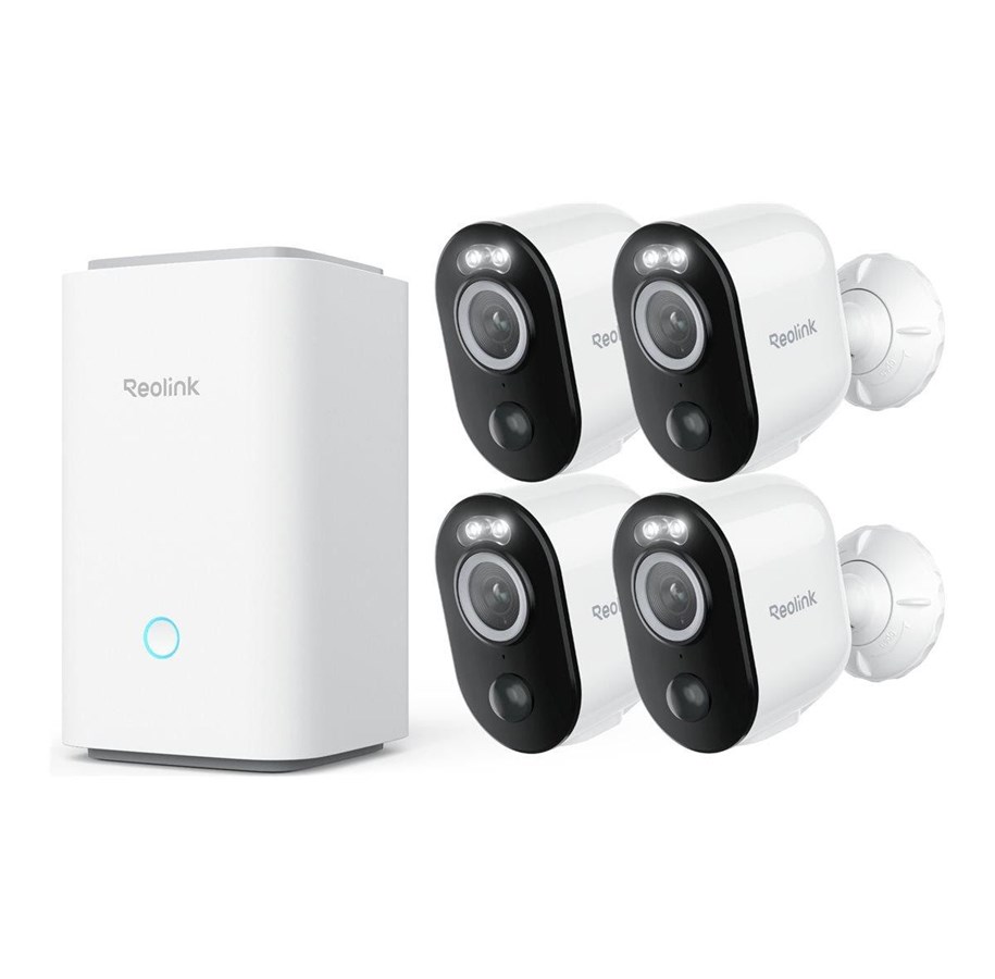 Smart-Home - REOLINK Home Hub with 4 Argus 3 Ultra - BWS4KC01W64-4