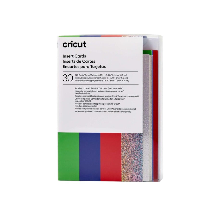 Label printer - Cricut Rainbow Scales Sampler - insert card set - 30 pieces - 2009471