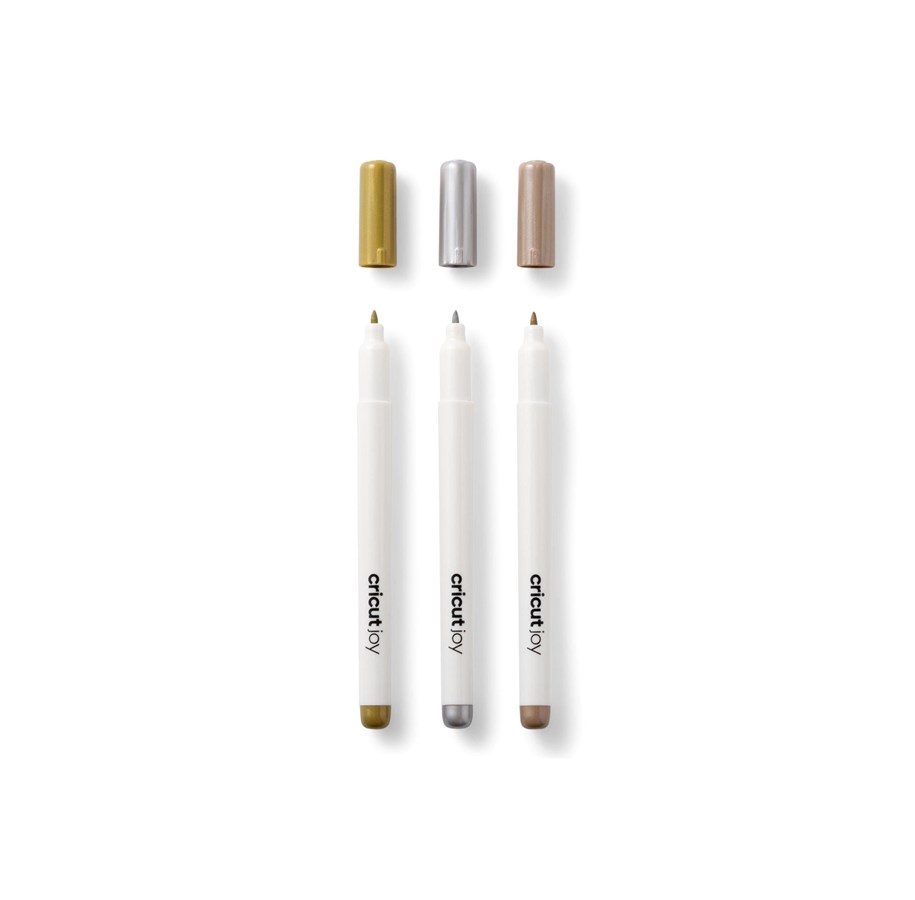 Label printer - Cricut Joy - marker - metallic gold metallic silver metallic copper (pack of 3) - 2010010