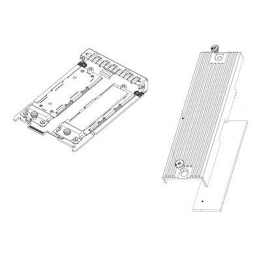 Speicherzubehör - Dell Single - interposer board - 490-BLDD