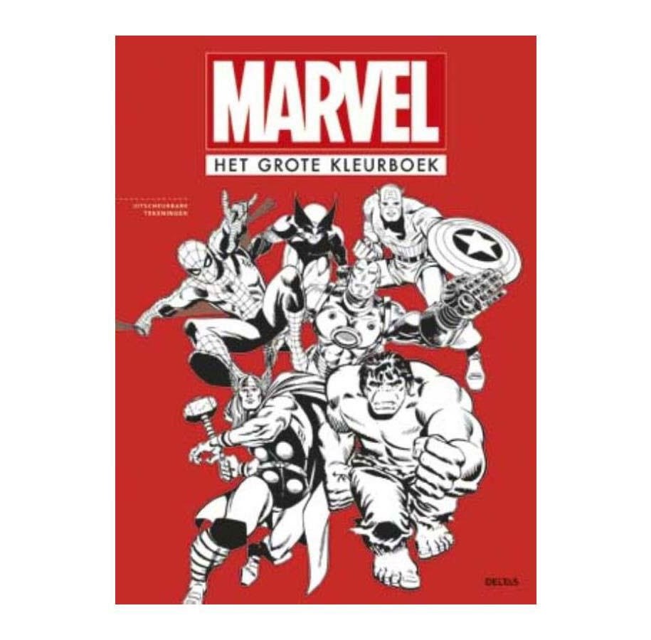 Hobby-Zubehör - Deltas Marvel The Big Coloring Book - 101984