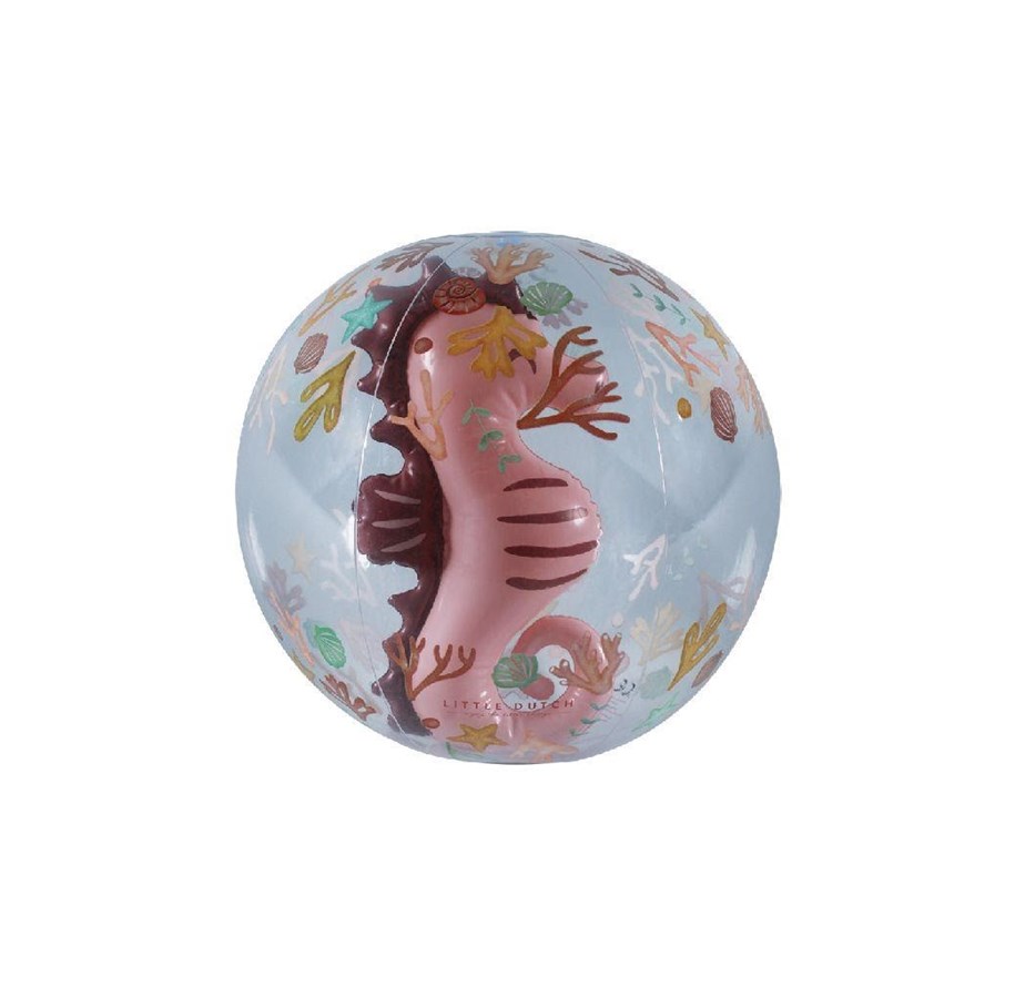 Wasserspielzeug - Little Dutch Ocean Dreams Beach Ball 3D Figure Pink - 2012397