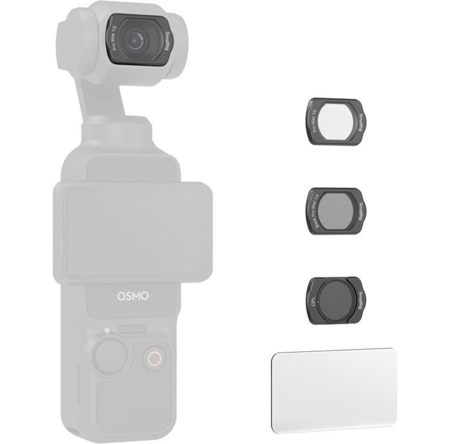Objektive - SmallRig Black / White Diffusion Filter & CPL Filter Set for DJI Osmo Pocket 3 4775 - 4775