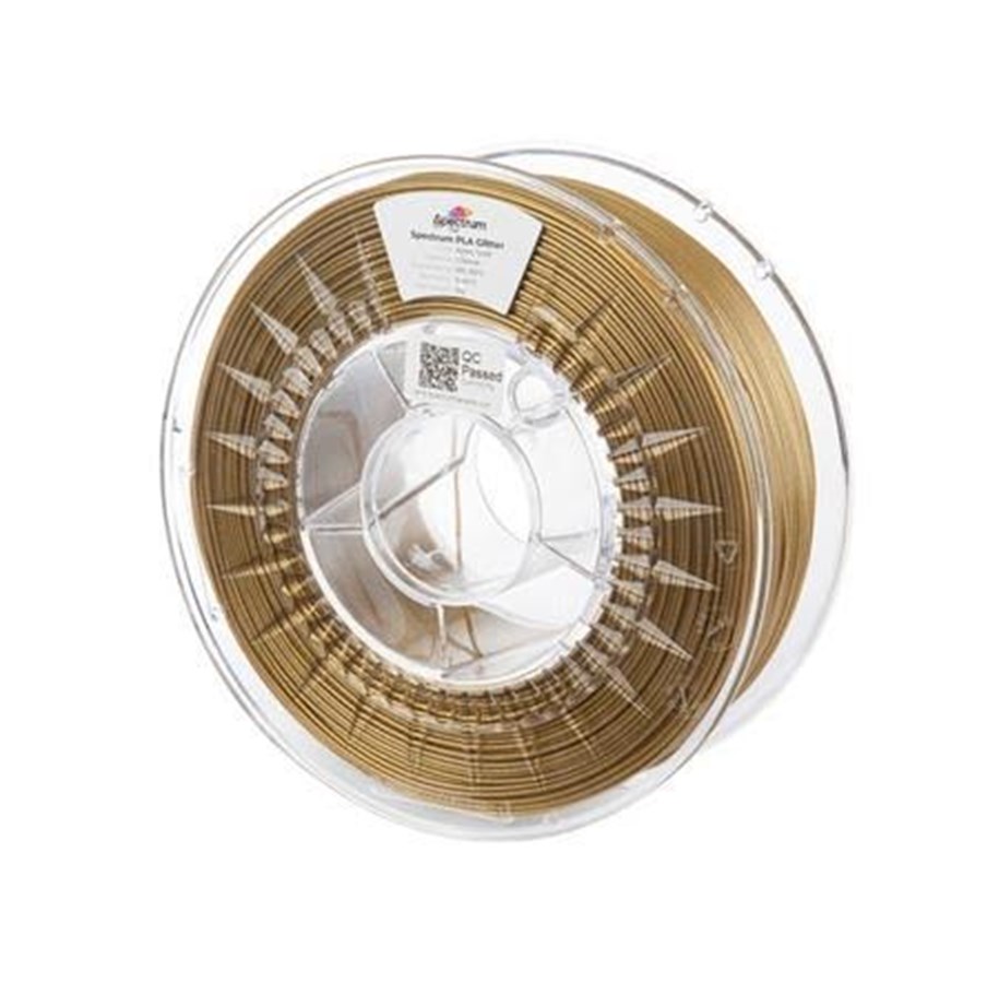 Filament - 3D Drucker - Spectrum 3D Filament / PLA Glitter / ⌀ 1.75 mm / Aztec Gold / 1 kg - 80185