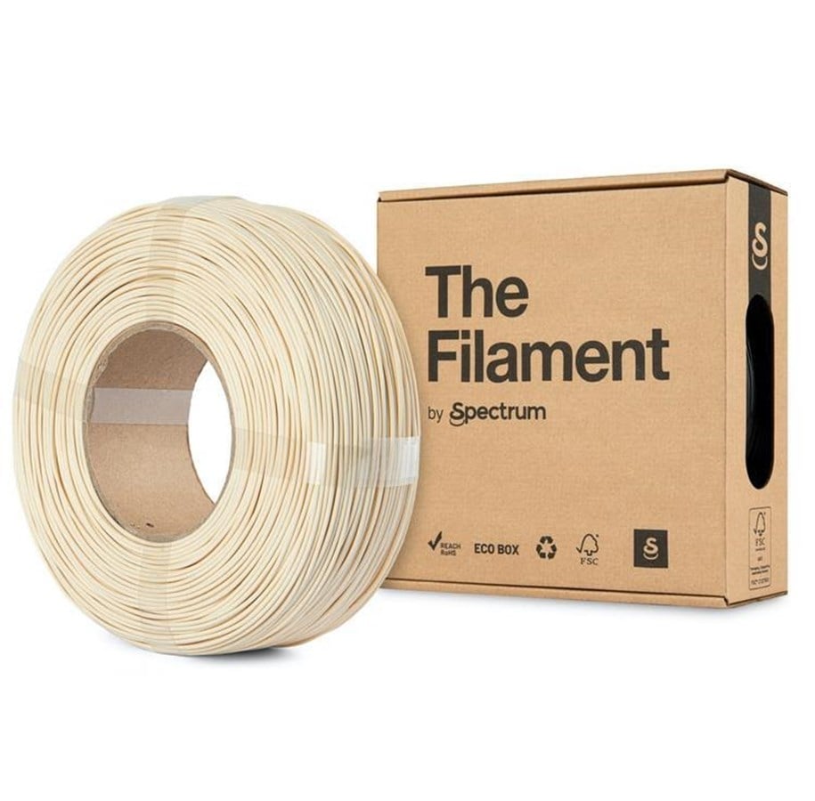 Filament - 3D Drucker - Spectrum The Filament / ReFill PLA / Wood Ash / ⌀ 1.75 mm / 1 kg - TF-24050