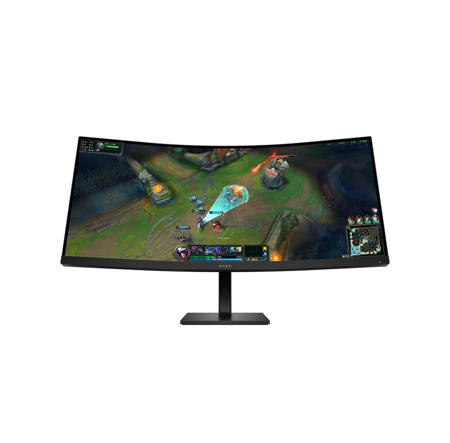 Monitor - 34" HP OMEN 34c - 3440x1440 (UWQHD) - 180Hz - VA - AV4C1AA#ABB