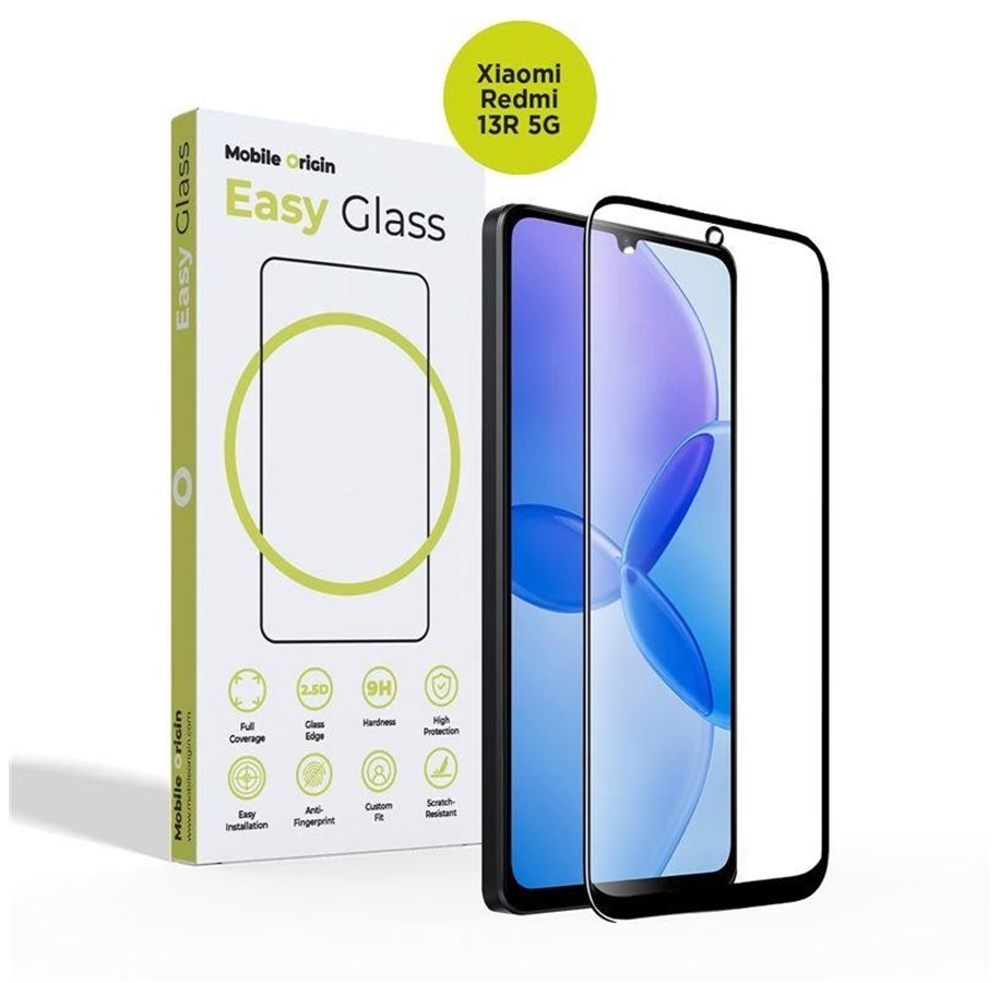 Handys - Schutzfolie - Mobile Origin EasyGlass Xiaomi Redmi 13R 5G - FRL-EG-XR13R5G
