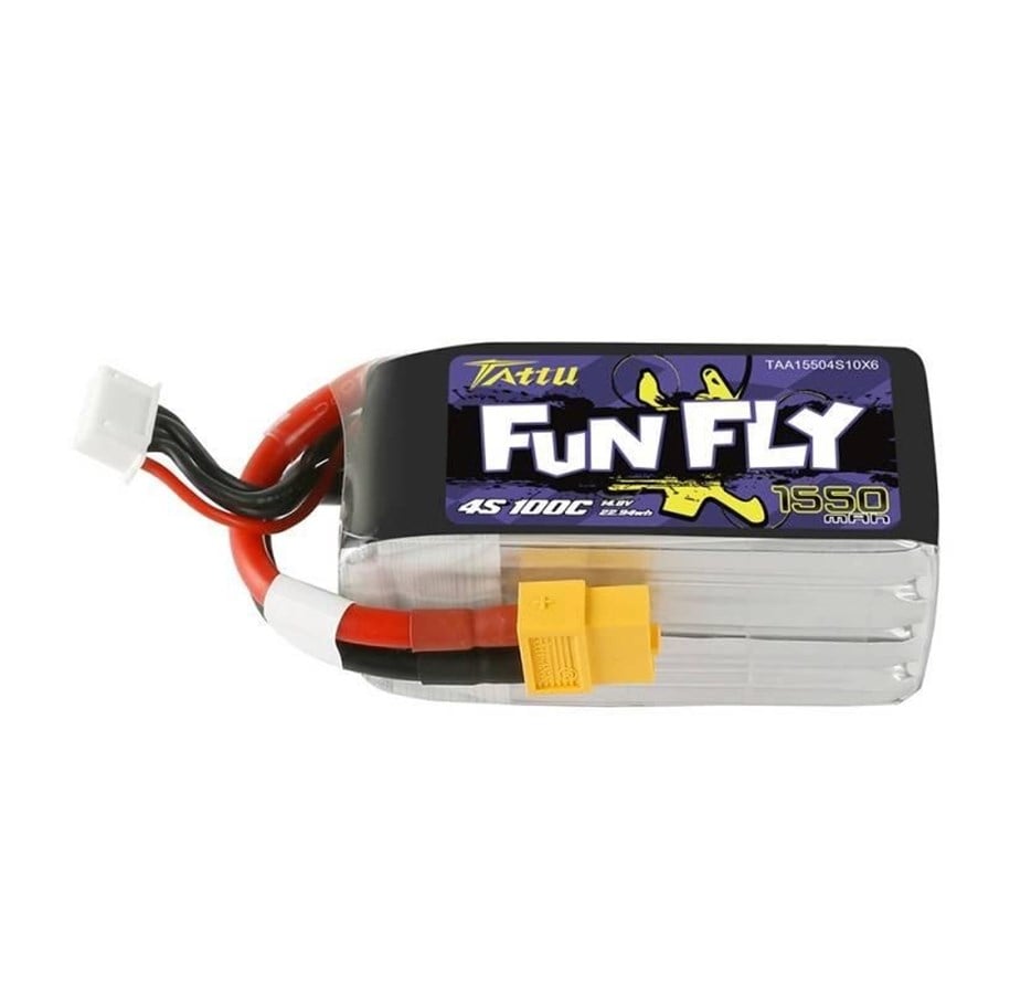Drohnen - Gens ace &Tattu - Battery ND1550 14.8V 100C 4S1P LiPo - TAA15504S10X6