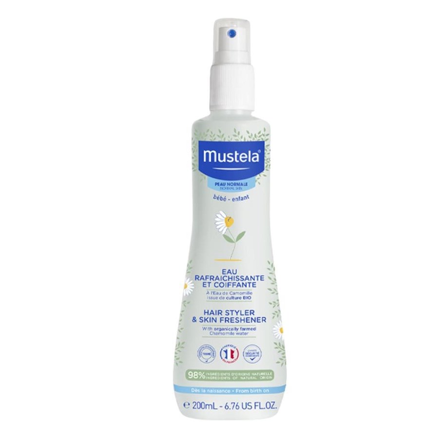 Gesichtspflege - Mustela Hair Styler & Skin Refresher Camomile 200 ml - 3504105036027