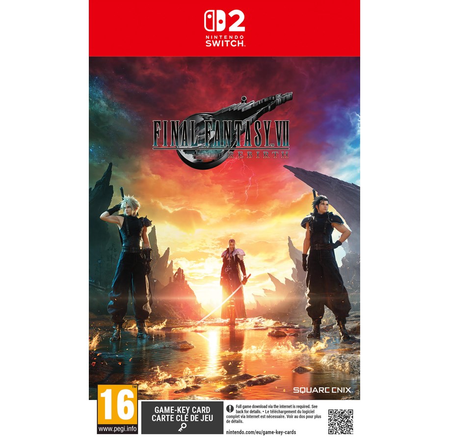 Spiele - Final Fantasy VII Rebirth (Incl. Booster Cards) - Nintendo Switch 2 - RPG - PEGI 16 - 5021290102774