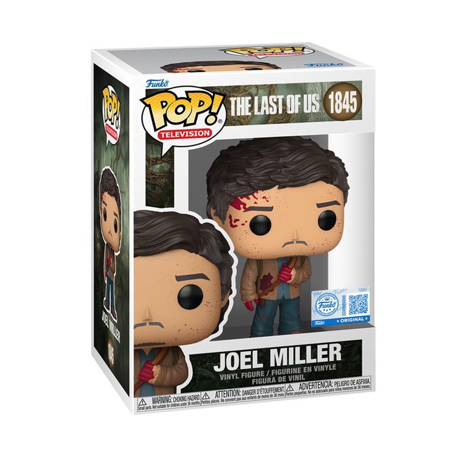 Merchandise - Funko! - POP Vinyl Exclusive LoU S1 Joel Miller BD - Figur - 91848