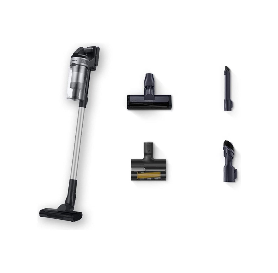 Handstaubsauger - Samsung Handstaubsauger Jet 65 Pet VS15A60AGR5 - vacuum cleaner - cordless - stick/handheld - 1 battery included charger - black ChroMetal/teal silver - VS15A60AGR5/WA